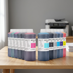 Ocbestjet - Tinta de Recarga a Base de Agua de 1000 ml/Botella, 12 Colores, PFI 701 703, para Impresoras de Inyección de Tinta Digitales IPF 8000 9000 - Product Image 4