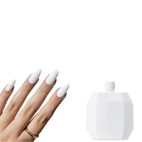 Vernis Gel Blanc Personnalisé Sans HEMA Sans TPO Couvrance Totale en Une Seule Couche UV LED Laque à Ongles Marque Privée Usage Professionnel Coffret Cadeau