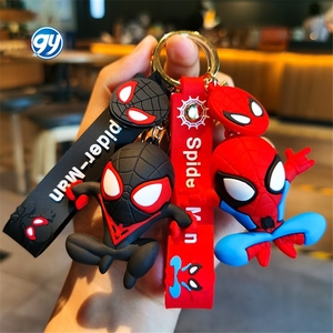 13 design Vente à chaud <span class=keywords><strong>Film</strong></span> américain porte-clés en caoutchouc pvc <span class=keywords><strong>Spider</strong></span>-<span class=keywords><strong>Man</strong></span> porte-clés 3d - Product Image 2