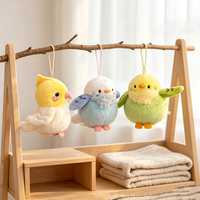 Mini jouets en peluche Grue à griffes de gros d'usine avec porte-clés pour distributeur automatique