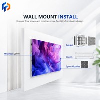 Mur vidéo P2.5 avec angle de vision de 160°, OLED HDR10, garantie de 5 ans, gestion de contenu CMS, FOTA, luminosité de 450 nits, lisible en plein soleil