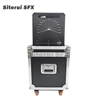 Machine à effets de flamme rotative Siterui SFX 320W 210, construction métallique, contrôle LCD, capacité 10L, flamme jusqu'à 10M, grandes performances