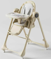 Chaise haute pour bébé Bayho 4-en-1, balançoire électrique, table à langer et chaise de jeu, position assise et inclinable, convient aux enfants de 0 à 3 ans