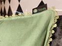 Traditional Embroidered <b>Cushion</b> <b>Cover</b> Pure Cotton Machine Washable Machine Stitched Elegant Floral Design - Product Image 4