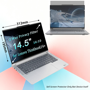 <span class=keywords><strong>Filtre</strong></span> de confidentialité pour <span class=keywords><strong>ordinateur</strong></span> portable 14,5 pouces pour Lenovo ThinkBook 16:10, protecteur d'écran <span class=keywords><strong>anti</strong></span>-reflet amovible - Product Image 1
