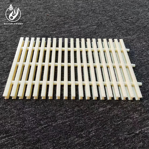 Couverture en <span class=keywords><strong>plastique</strong></span> antidérapante de grilles de gouttière de canal de débordement pour des piscines assurant la protection et la longévité - Product Image 1