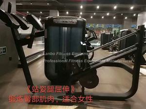 Machine d'entraînement des fessiers en acier à usage commercial, pile de poids de 80 kg, Commander <span class=keywords><strong>GM55</strong></span> - Product Image 2