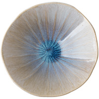 Four à flamme violette bol à salade en céramique émaillée lumière luxe cône plaque polissage Club Clubhouse haut de gamme fête réception d'affaires