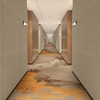 Tapis de couloir d'hôtel de luxe au design moderne, nouveau tapis de salle de banquet au design capitonné