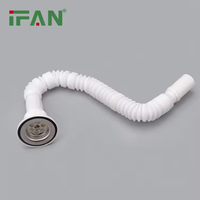 IFAN Usine Échantillon Gratuit En Plastique Down Pipe Eau Lavabo Tuyau De Vidange Eau Down Tuyaux