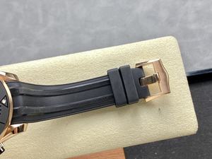 Reloj Mecánico de Lujo, Super Calidad, Resistente al Agua, 44mm, N1 Factory, Movimiento 9900, Oro Rosa, Cerámica Negra, Cronógrafo, 300m - Product Image 6