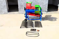Meilleur nouveau type de maïs blé maïs paddy riz soja haricot mungo décortiqueur multifonctionnel batteuse prix de la machine à vendre