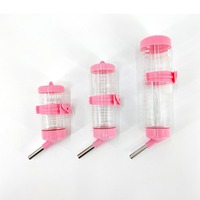 Distributeur d'eau en plastique écologique de 80ml 125ml 250ml 300ml 500ml pour hamster ou lapin