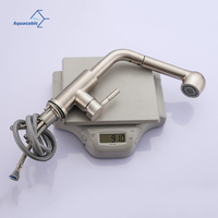 Robinet de cuisine monocommande chaud/froid extractible 3 fonctions pour évier, fabriqué en Chine