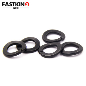 Arandela de bloqueo de resorte curvo Negro <span class=keywords><strong>Oxida</strong></span> D8 Tipo de onda DIN128A Material de acero - Product Image 3