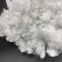 Fibre de polyester creuse conjuguée ignifuge 7D 15D 23D en vrac pour rembourrage de canapé/coussin, certifiée OEKO-TEX 100 et GRS