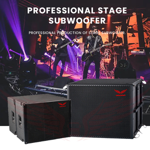 Système audio professionnel d'extérieur, double subwoofer 12 pouces 3 voies, enceinte passive d'intérieur à inversion, Ad-l8(a) professionnel - Product Image 4