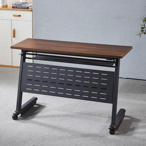 Meja Komputer, furnitur kantor <span class=keywords><strong>Modern</strong></span>, ruang pertemuan, Meja bergerak untuk konferensi, meja konferensi mewah - Product Image 4