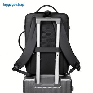 Wholesale School Men Casual Sports University Canvas Smart Business <b>Waterproof</b> Bagpack Travel <b>Back</b> <b>Pack</b> Laptop Bag Backpacks - Product Image 4