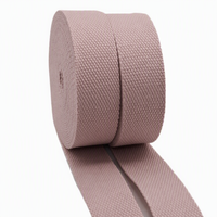 Sangle en coton brut épais de 2 mm SHANLI, largeur 3 cm, couleur unie