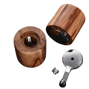 Molinillo manual de dos piezas para sal, molinillo de pimienta, botella de cerámica para condimentos - Product Image 4