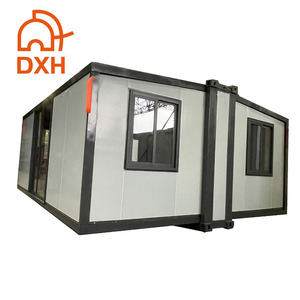 Casa Prefabricada de Lujo Blanca, Estilo <span class=keywords><strong>Villa</strong></span>, Moderna y Expandible, Tipo Contenedor, 3 en 1, de Fábrica China - Product Image 5