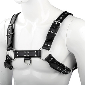BDSM réglable fétiche hommes poitrine cuir harnais ceintures gothique corps Sexy érotique <span class=keywords><strong>Gay</strong></span> corps <span class=keywords><strong>Bondage</strong></span> harnais sangle <span class=keywords><strong>Gay</strong></span> vêtements - Product Image 5