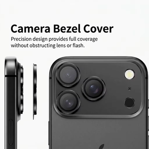 Protector de Lente de Cámara de Vidrio Templado Antirreflectante y Antihuellas 9H para iPhone 17 Pro Max - Product Image 4