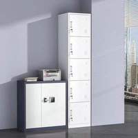 Armoire industrielle en acier |   Casier à vêtements contemporain verrouillable avec trous de ventilation, durable pour la salle de sport et l'hôtellerie