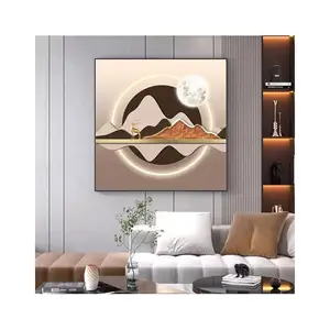 Customized Paintings And Wall Arts Nature Luxury Large Paintings For Home Decoration Living Room Wall