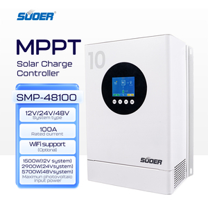 Siêu SMP-48100 100A MPPT năng lượng mặt trời điều khiển với wifi cho ứng dụng chiếu sáng - Product Image 1