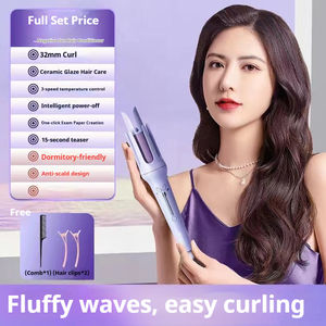 Rizador de Pelo Automático de 32 mm - Rizador de Pelo con Iones Negativos Nutritivos, Apto para Dormir, con Revestimiento de Cerámica para el Cuidado del Cabello - Product Image 4