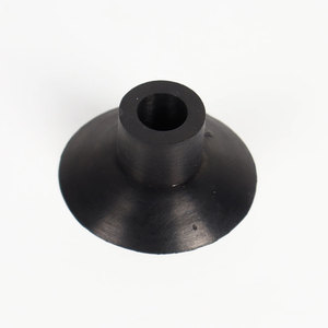 Ventouse en silicone personnalisée de 80 mm de diamètre, forte aspiration, pour levage industriel, avec bride standard, alimentation pneumatique - Product Image 1