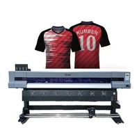 Imprimante numérique à sublimation éco-solvant industrielle automatique YH-1880F, 1850 mm, 1440 DPI, 20/min, XP600, sans fil, garantie 1 an