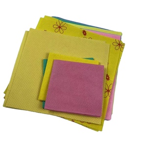 Paño de limpieza amarillo súper absorbente Precio bajo Alemania Paño no tejido perforado con aguja - Product Image 4