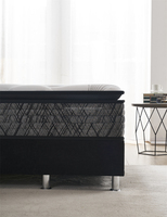 Matelas à ressorts ensachés Bonnell, design Euro Top, tissu double tricoté hypoallergénique moderne, en vente