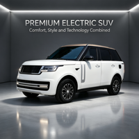 Véhicule électrique de luxe SUV électrique à conduite à gauche, véhicule à faible vitesse, nouvelle énergie, 5 portes, 4 places, voiture pour la famille