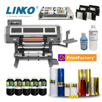 Imprimante DTF UV A2 LINKO I3200 60cm avec quatre têtes d'impression, machine d'impression numérique à jet d'encre pour enveloppes de stylos, enveloppes de tasses, décalcomanies