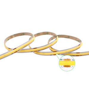 Tira de luces LED COB, 320/480 LED/m, 8mm, PCB CRI90, sin punteado, venta al por mayor, barata, novedad - Product Image 1