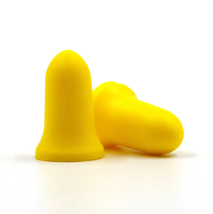 Bouchons d'oreilles en mousse jetables, bouchons anti-bruit portables pour les voyages, le sommeil, le travail - Product Image 1
