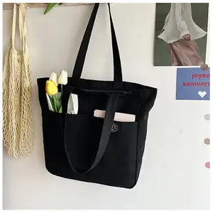 Custom Cheap Price Bolsos Para Mujeres10oz Cotton Tote Bag Shopper Shoulder Bag Big Shopping Vintage Bag Canvas Tote Handbags