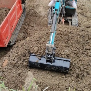 Godet de chargement plat grande capacité pour mini-excavatrice, idéal pour matériaux de carrière, godet de chargement de carrière, outil plat pour matériaux de <span class=keywords><strong>pierre</strong></span> - Product Image 4