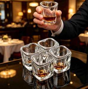 Verres à shot transparents en forme <span class=keywords><strong>de</strong></span> cœur <span class=keywords><strong>de</strong></span> 45 ml en gros, verres décoratifs pour les fêtes <span class=keywords><strong>de</strong></span> la Saint-Valentin et les bars - Product Image 1