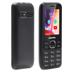 UNIWA K2401 Quad Core 2.4 inch KaiOS 4G Feature Phone Support Whatsapp & Youtube & WiFi & GPS Navigation