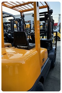 Second Hand Widely <b>Used</b> TCM 3 Ton Diesel Forklift Truck Two/Three Stage Mast Japan Origin for Machinery Repair Shops Hot Sale - Product Image 4