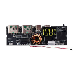 65W 100W พาวเวอร์แบงค์ เมนบอร์ดพอร์ต Type C คู่ ชาร์จเร็วสองทาง ซุปเปอร์ฟาสท์ชาร์จ วีซีแฟลชชาร์จ โมดูลจ่ายไฟมือถือ วงจร DIY - Product Image 2