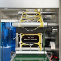 HAOYUAN Machine à emballer N95 à grande vitesse entièrement automatique HY-220 pour la fabrication de coussinets oculaires Remplissage d'emballage de film plastique pour produits chimiques alimentaires