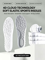 Semelles Sportives 4D Cloud Technology EVA Amortissantes Respirantes avec Soutien de la Voûte Plantaire – Vente en Gros Direct Usine OEM