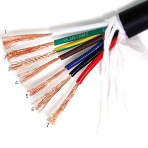 <span class=keywords><strong>Cable</strong></span> Flexible al por mayor cobre <span class=keywords><strong>aluminio</strong></span> 0,3mm 0,5mm 0,75 1 1,5 2,5 <span class=keywords><strong>4</strong></span> 6 10 Mm 2-24cores RVV impermeable PVC aislamiento <span class=keywords><strong>Cable</strong></span> - Product Image 3