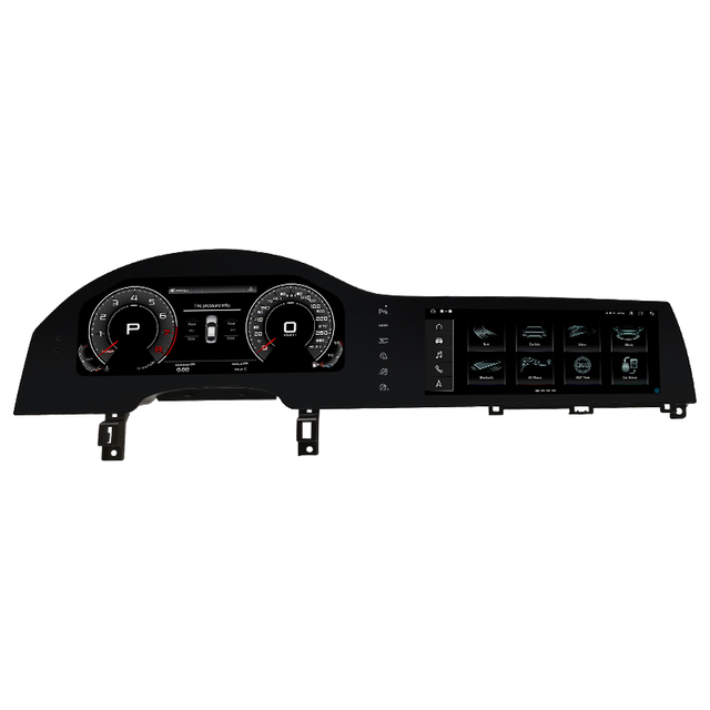 STWEI 12.3" Dashboard 10.25" Android Screen Qualcomm Digital Cluster Virtual Cockpit Android Car Radio For Audi Q7 2005-2015
